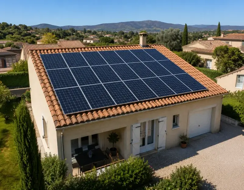 Prime à l'autoconsommation panneaux solaires Plumelin — aide financière de l'État